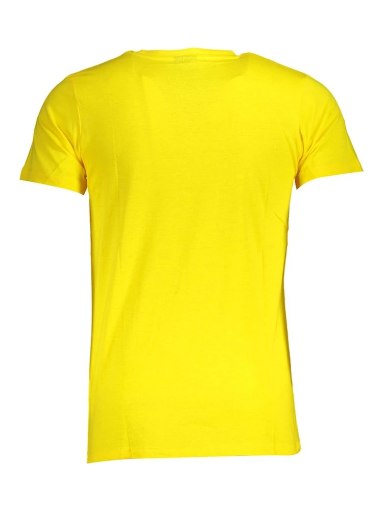 Yellow Cotton Men T-Shirt alternative