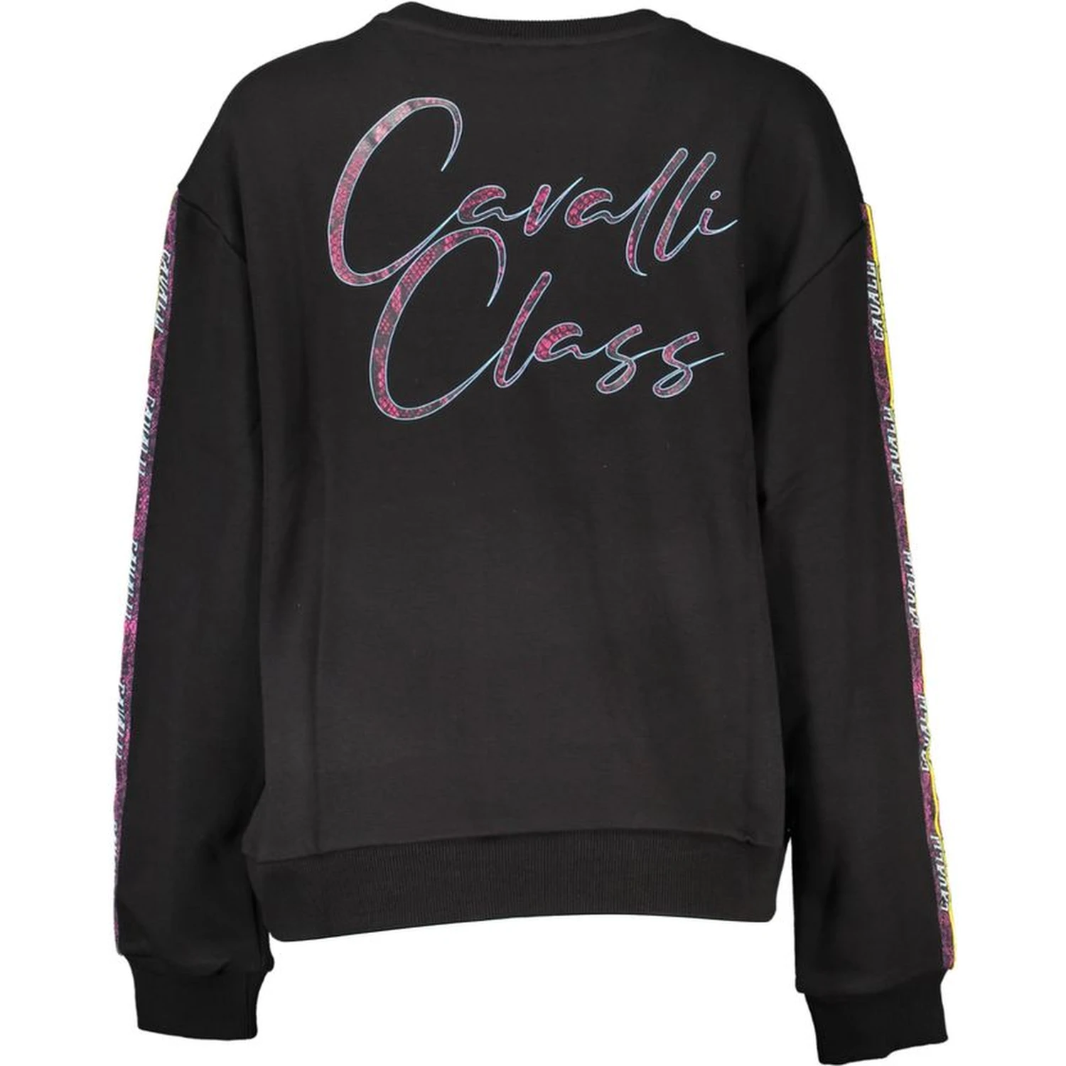 Black Cotton Women Sweater