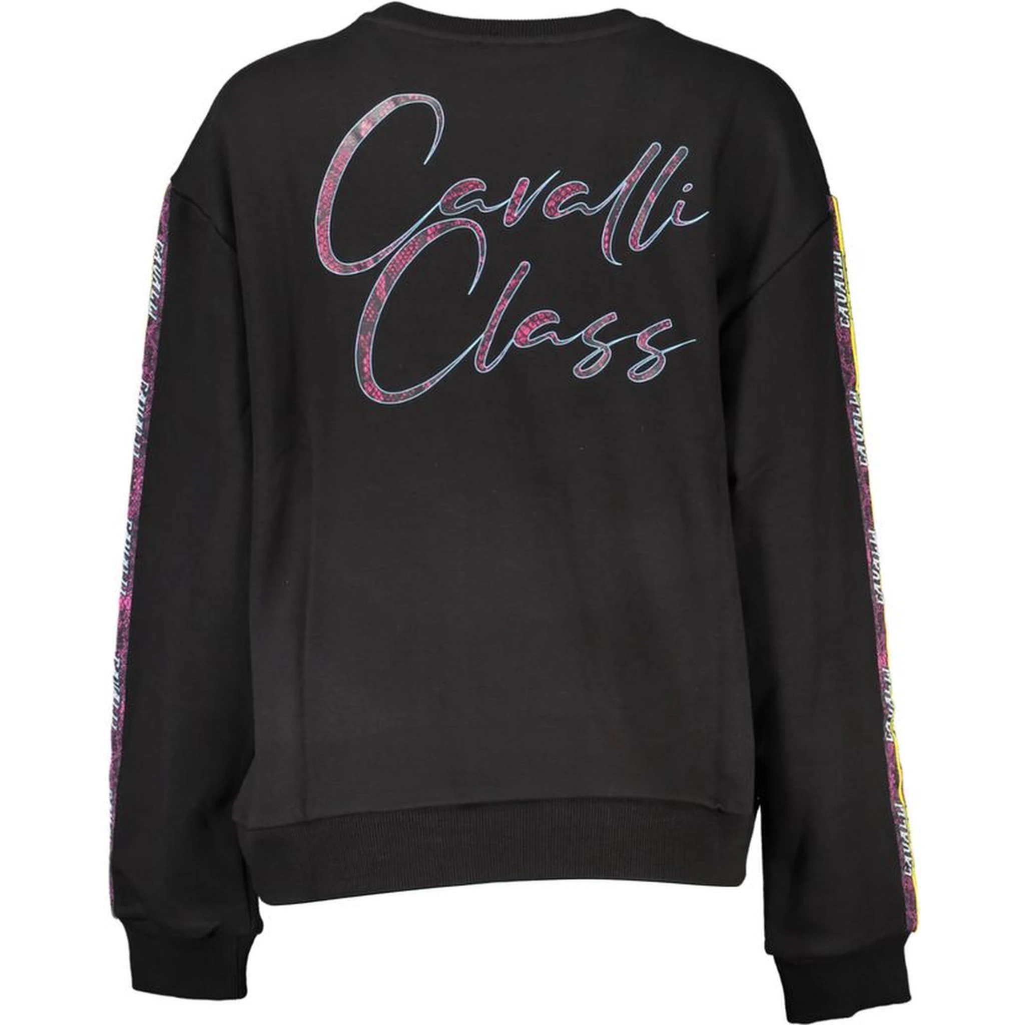 Black Cotton Women Sweater