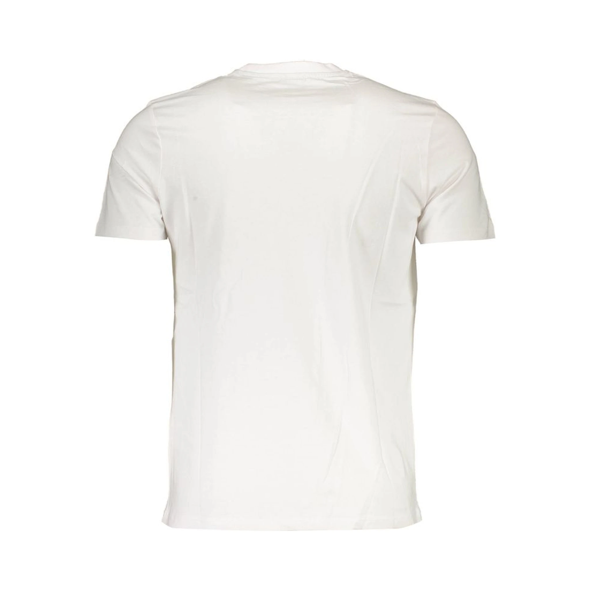 White Cotton Men T-Shirt