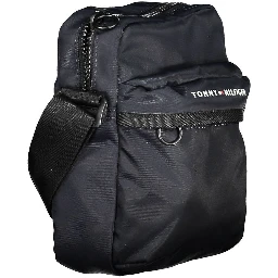 Blue Polyester Men Shoulder Bag