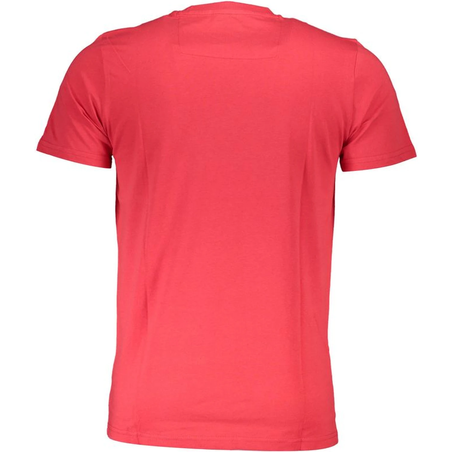 Red Cotton Men T-Shirt