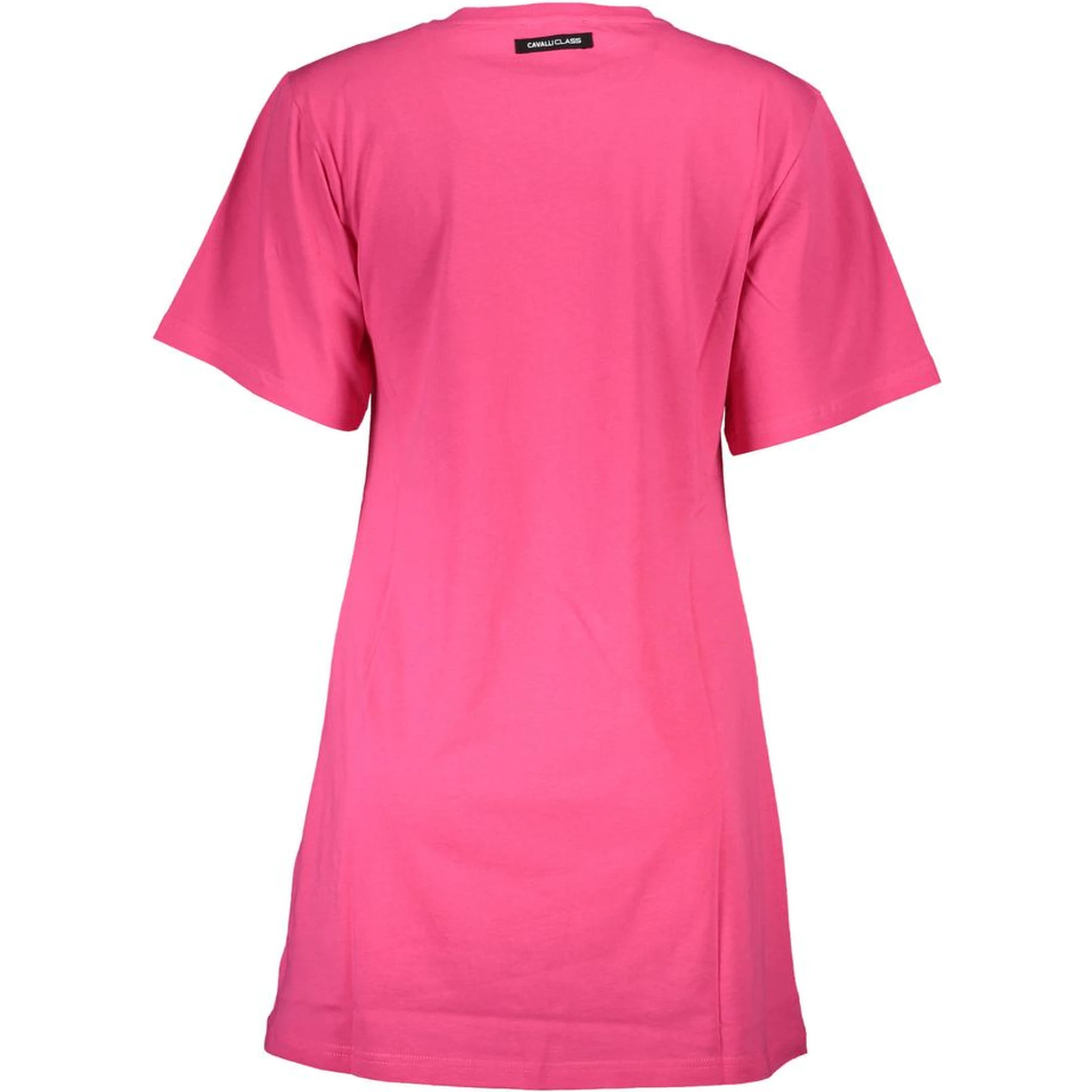 Pink Cotton Women T-Shirt