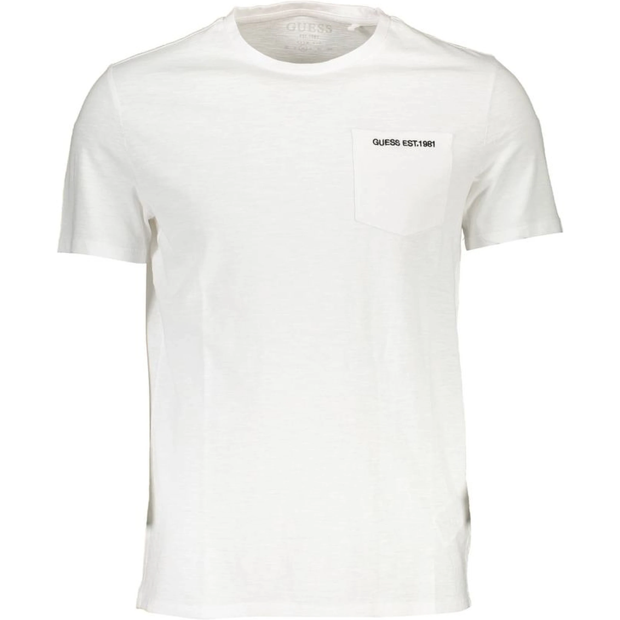 White Cotton Men T-Shirt