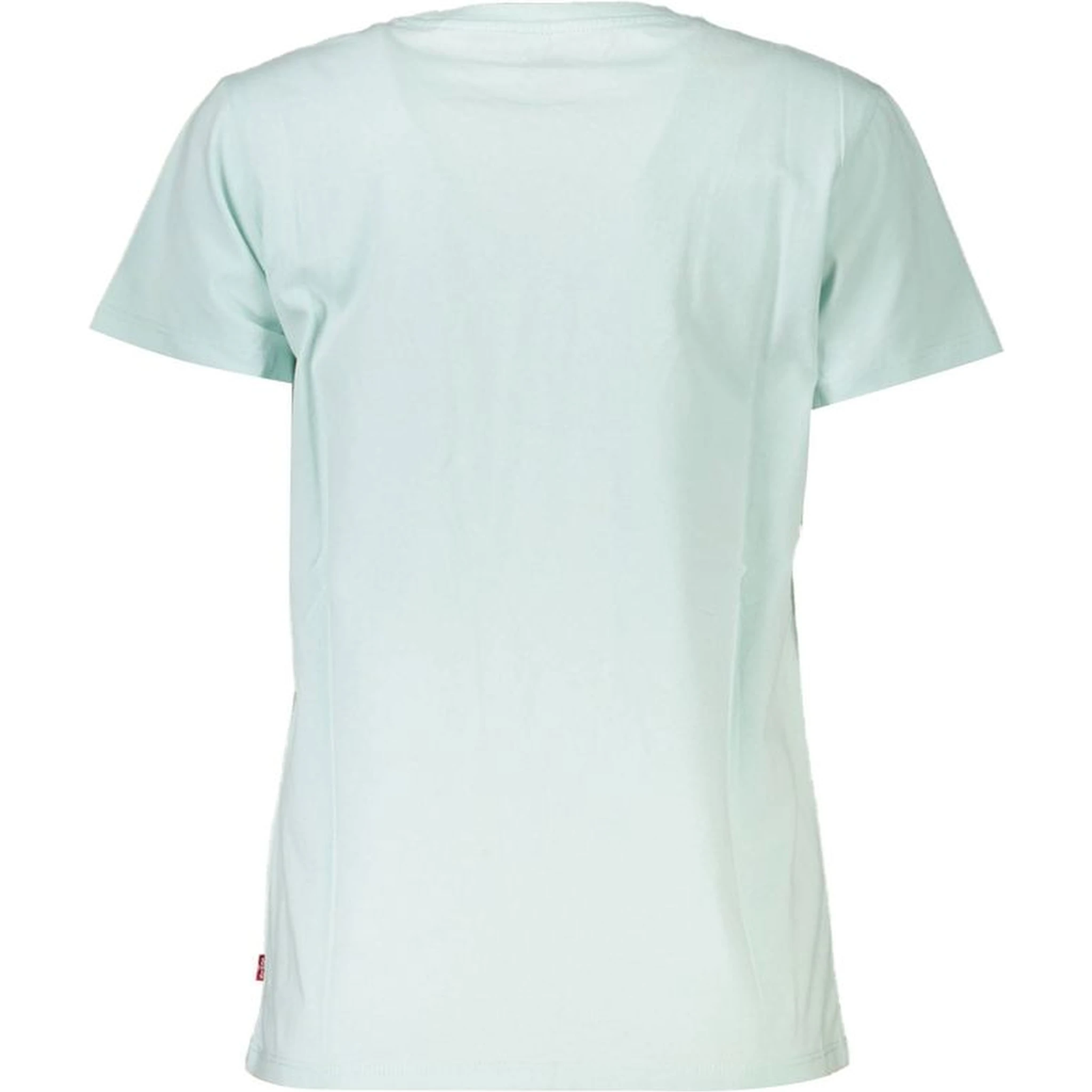 Blue Cotton Women T-Shirt
