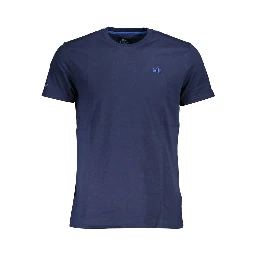 Blue Cotton Men TShirt