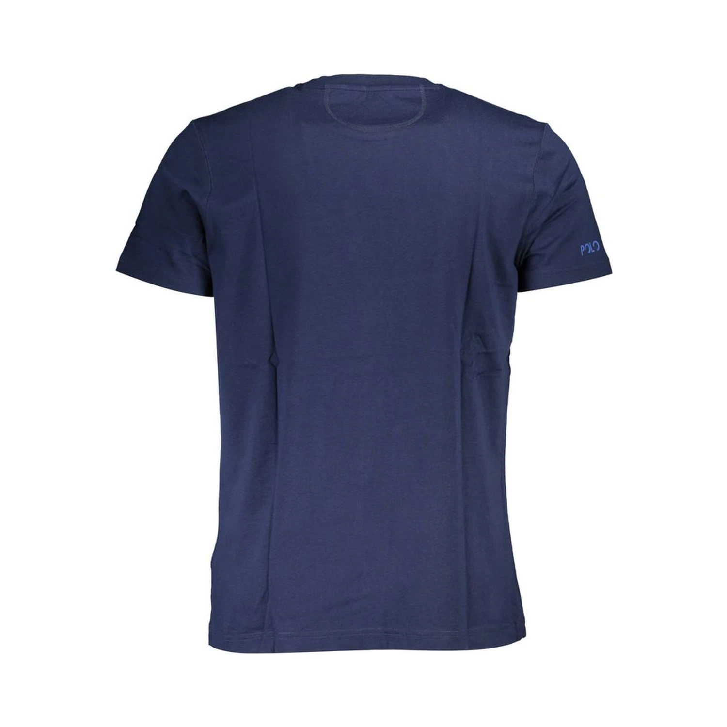 Blue Cotton Men TShirt