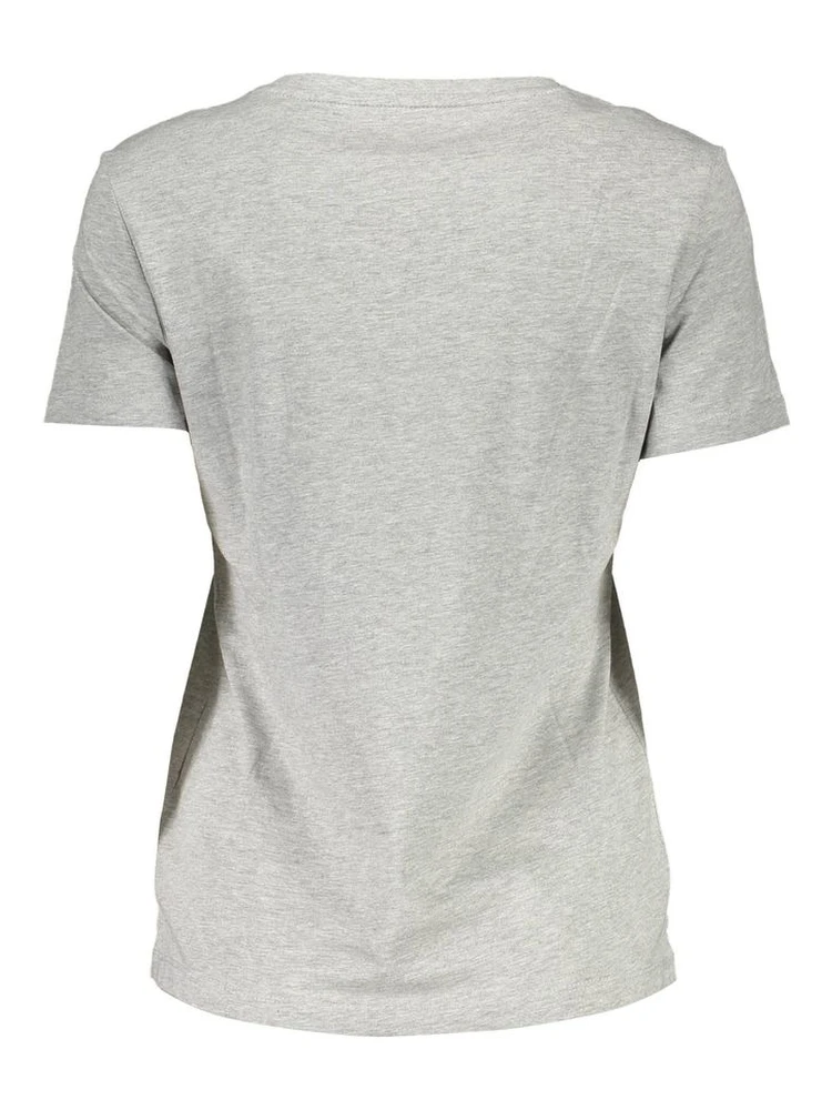 Gray Cotton Women T-Shirt alternative