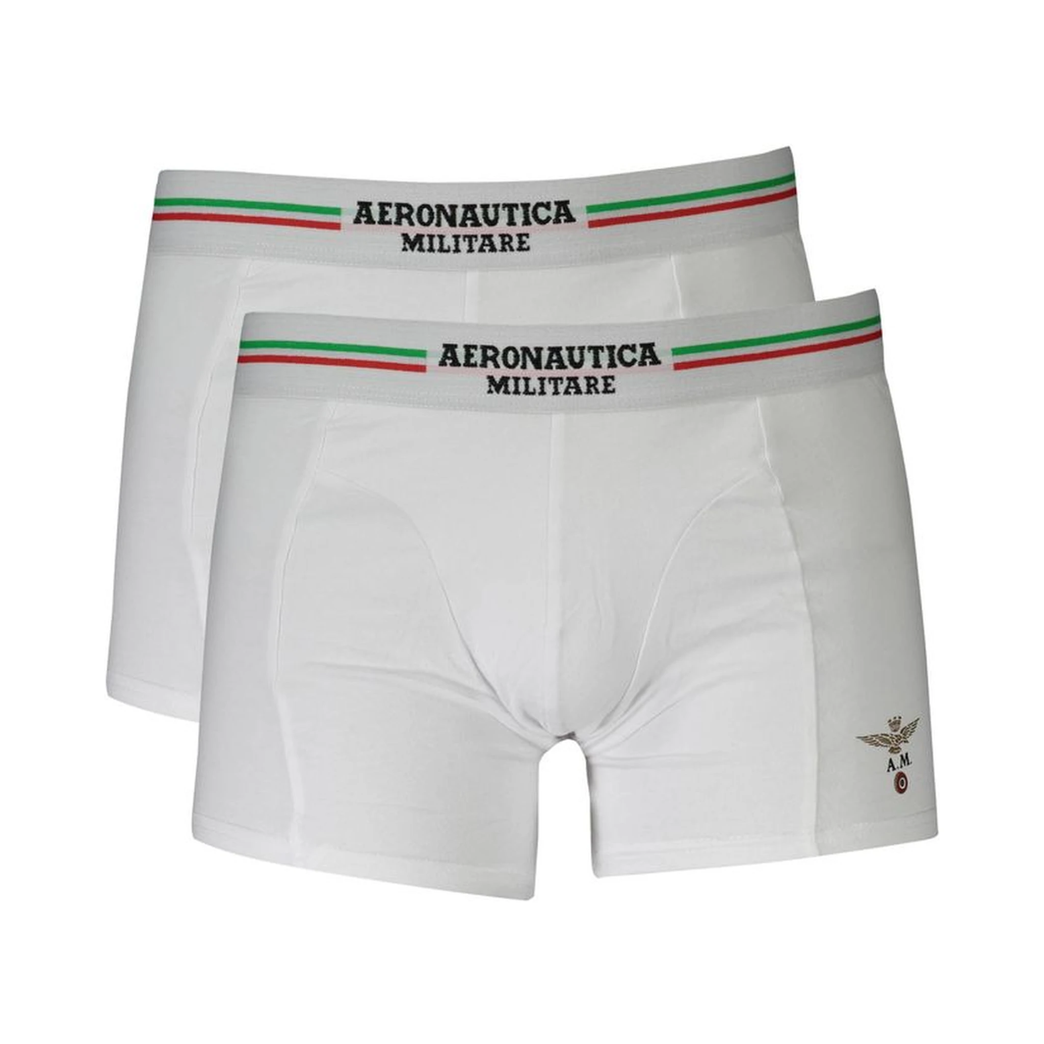 White Cotton Men Boxer