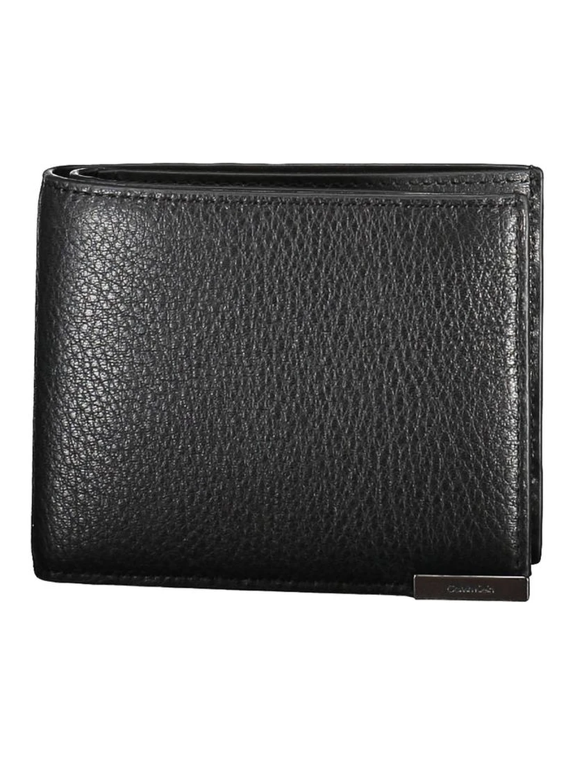 Black Leather Men Wallet