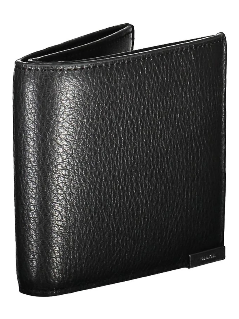 Black Leather Men Wallet