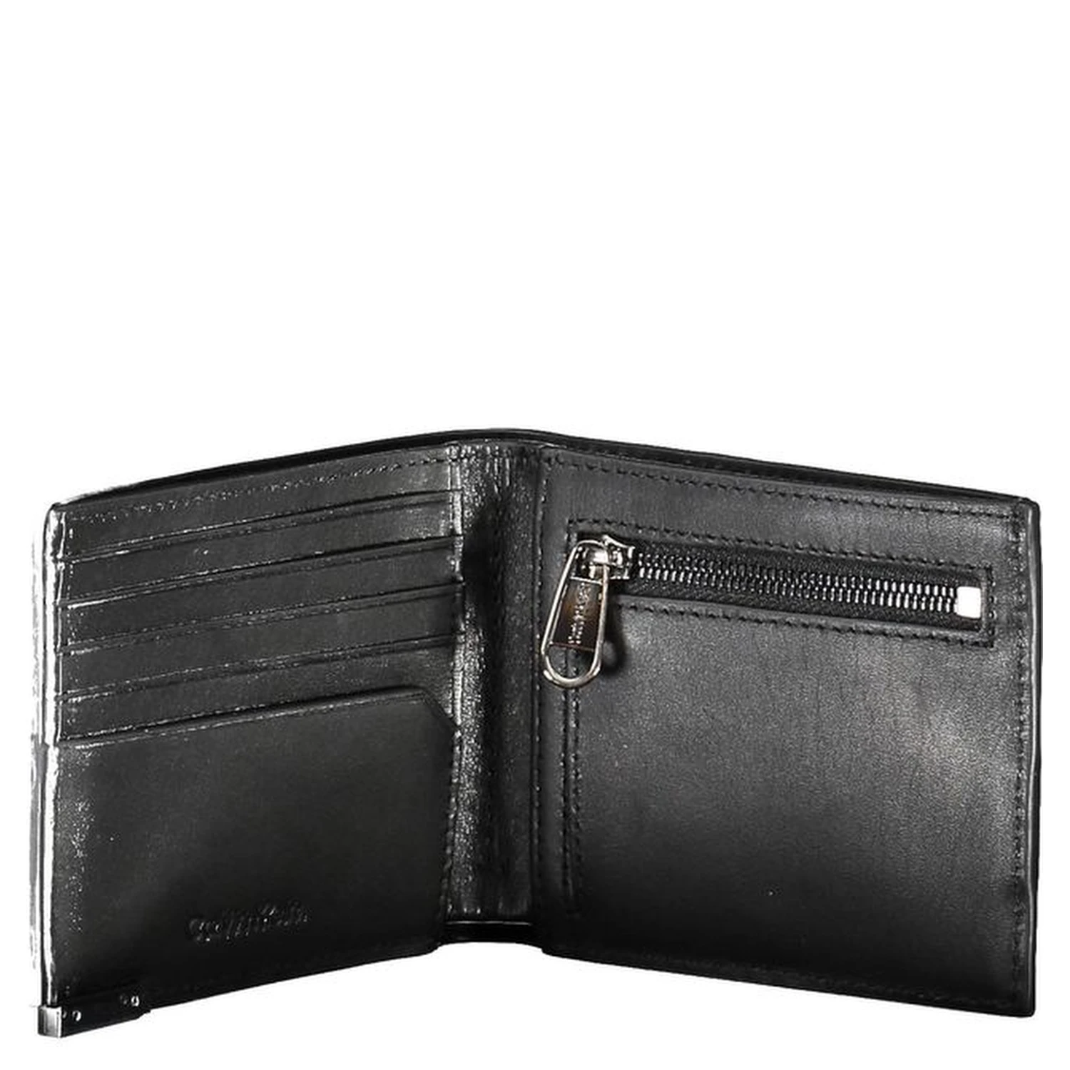 Black Leather Men Wallet