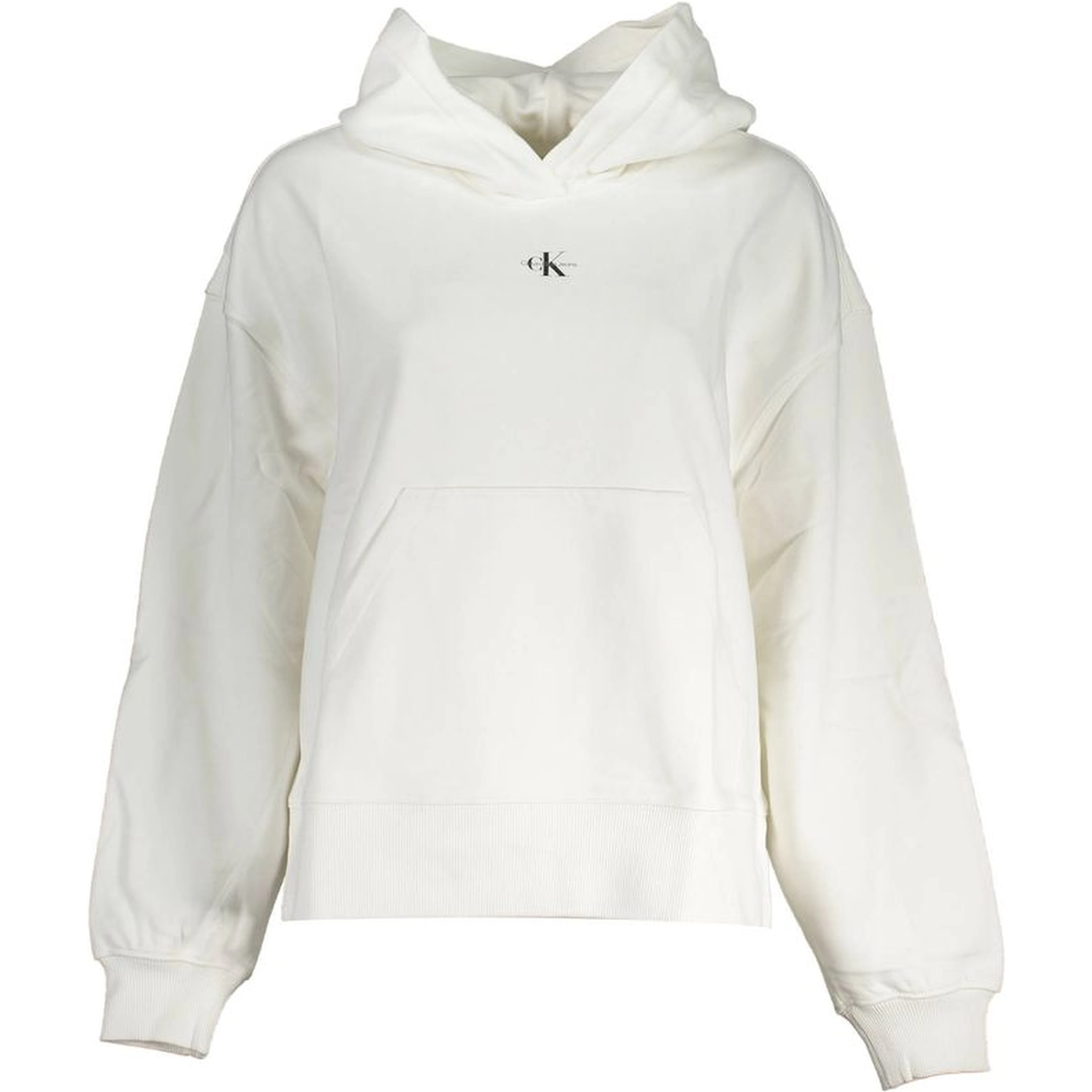 White Cotton Women Sweater