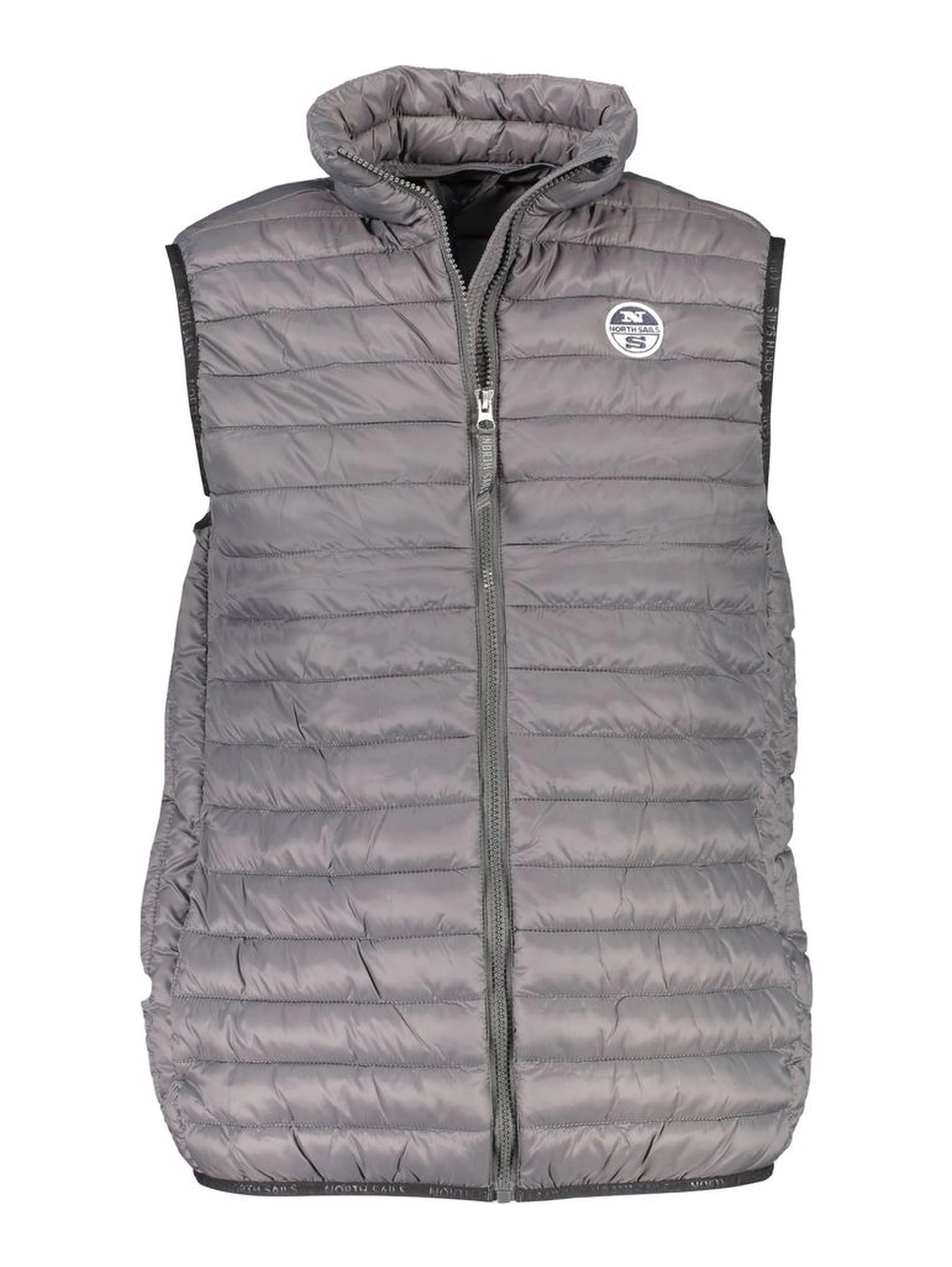 Gray Polyamide Men Jacket