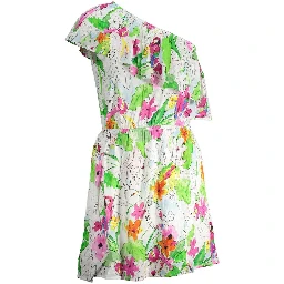 White Viscose Women Dress