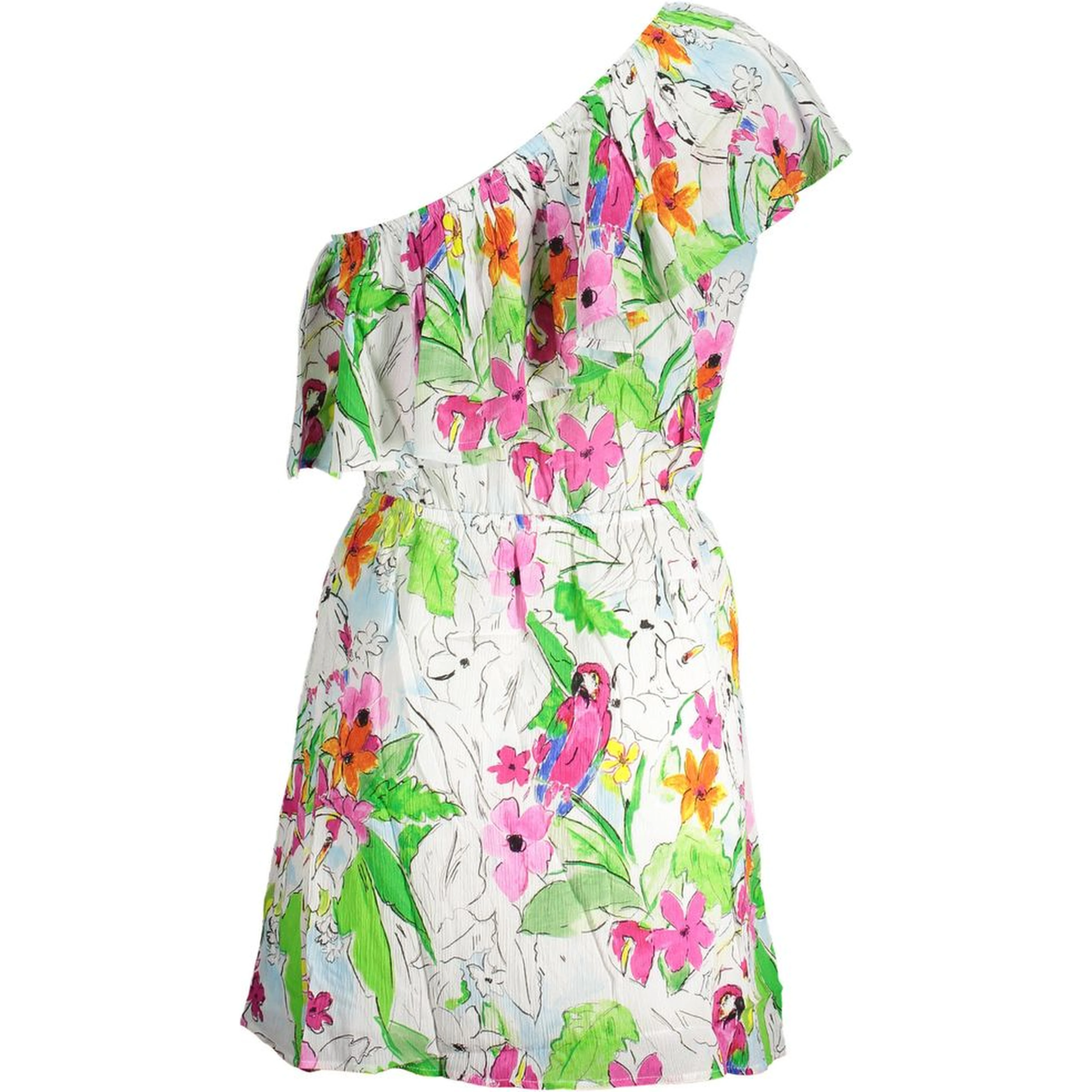 White Viscose Women Dress