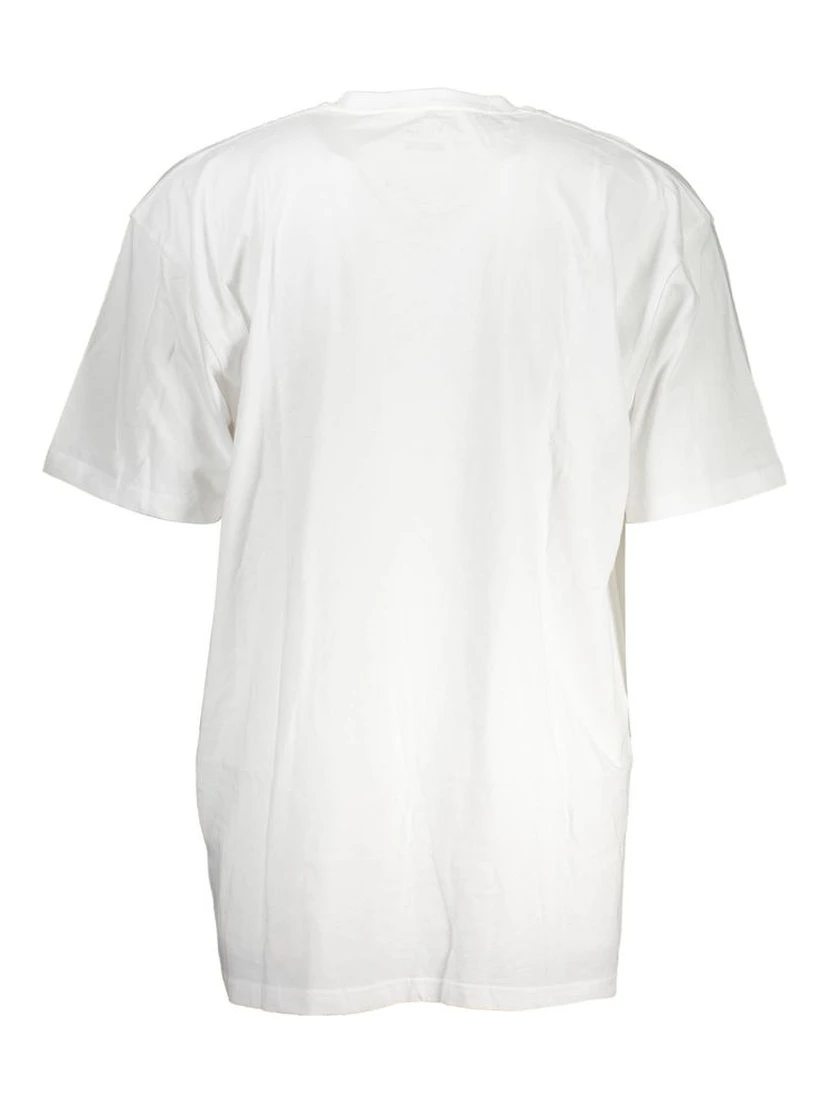 White Cotton Men T-Shirt