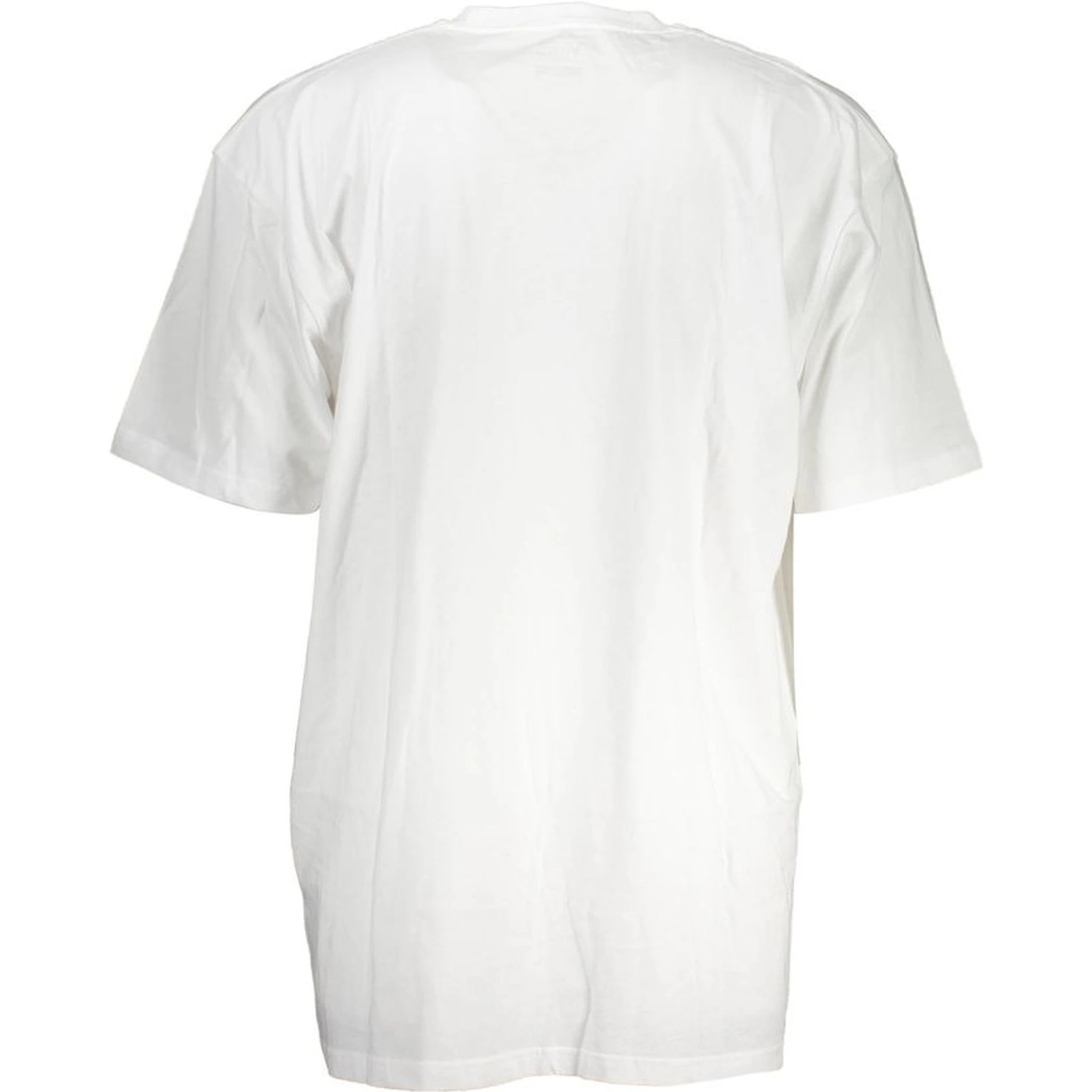 White Cotton Men T-Shirt