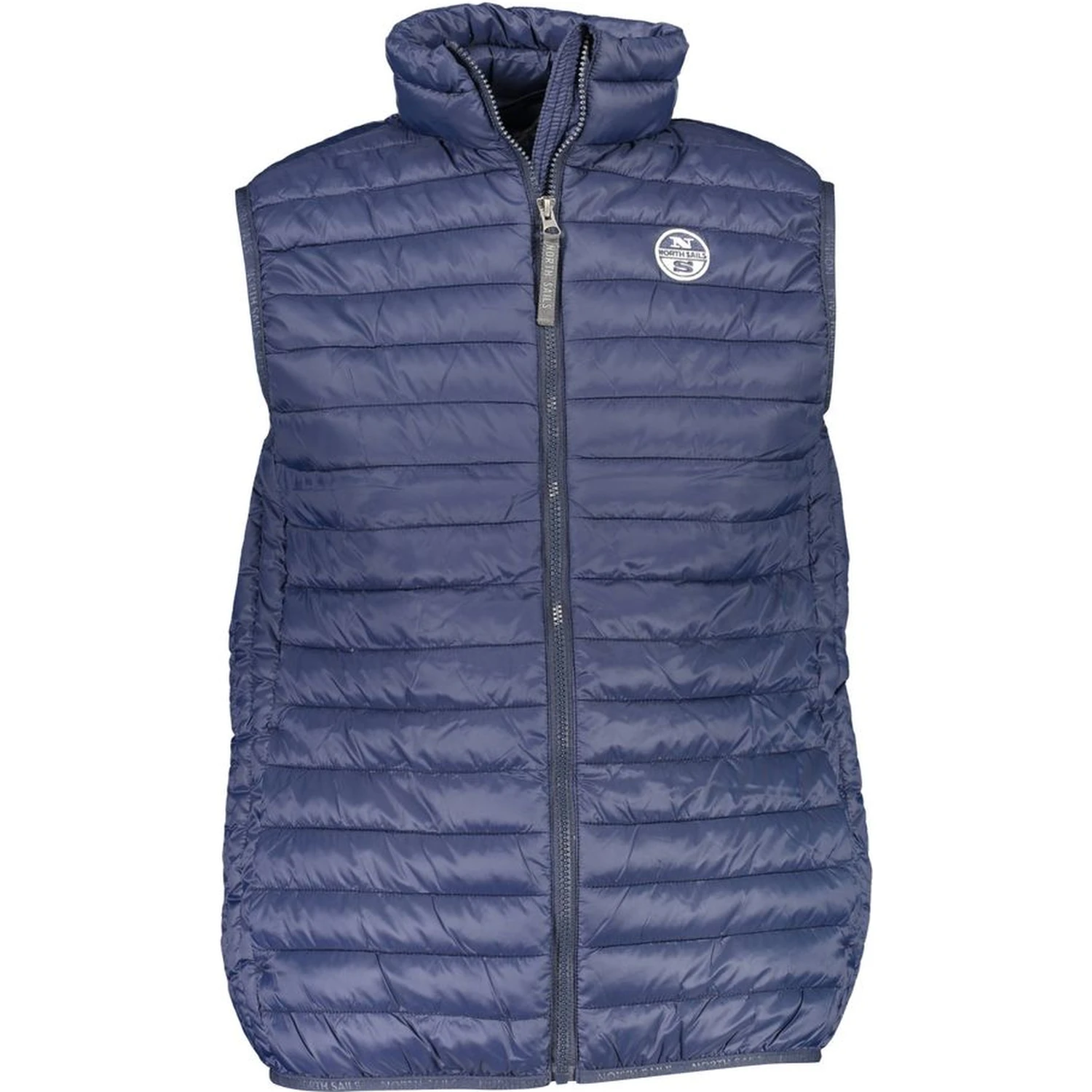 Blue Polyamide Men Jacket