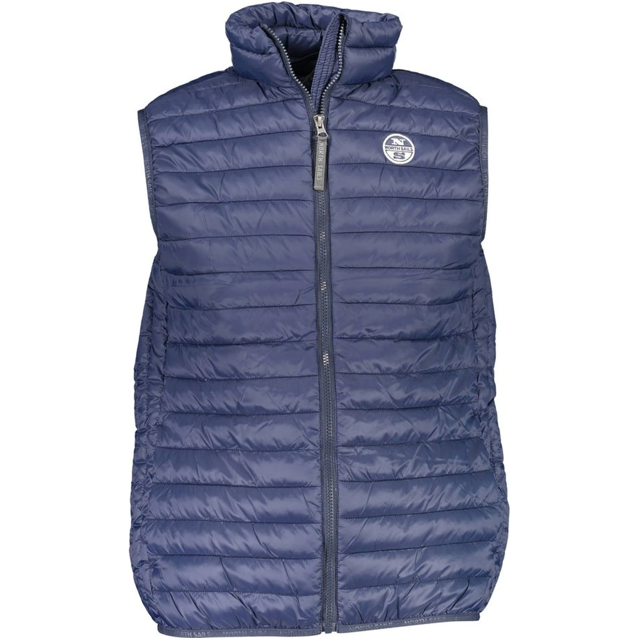 Blue Polyamide Men Jacket