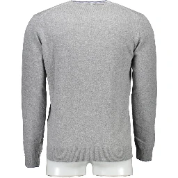 Brown Wool Men Sweater