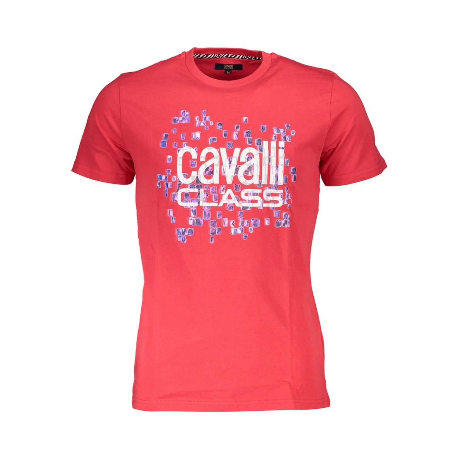 Red Cotton Men T-Shirt