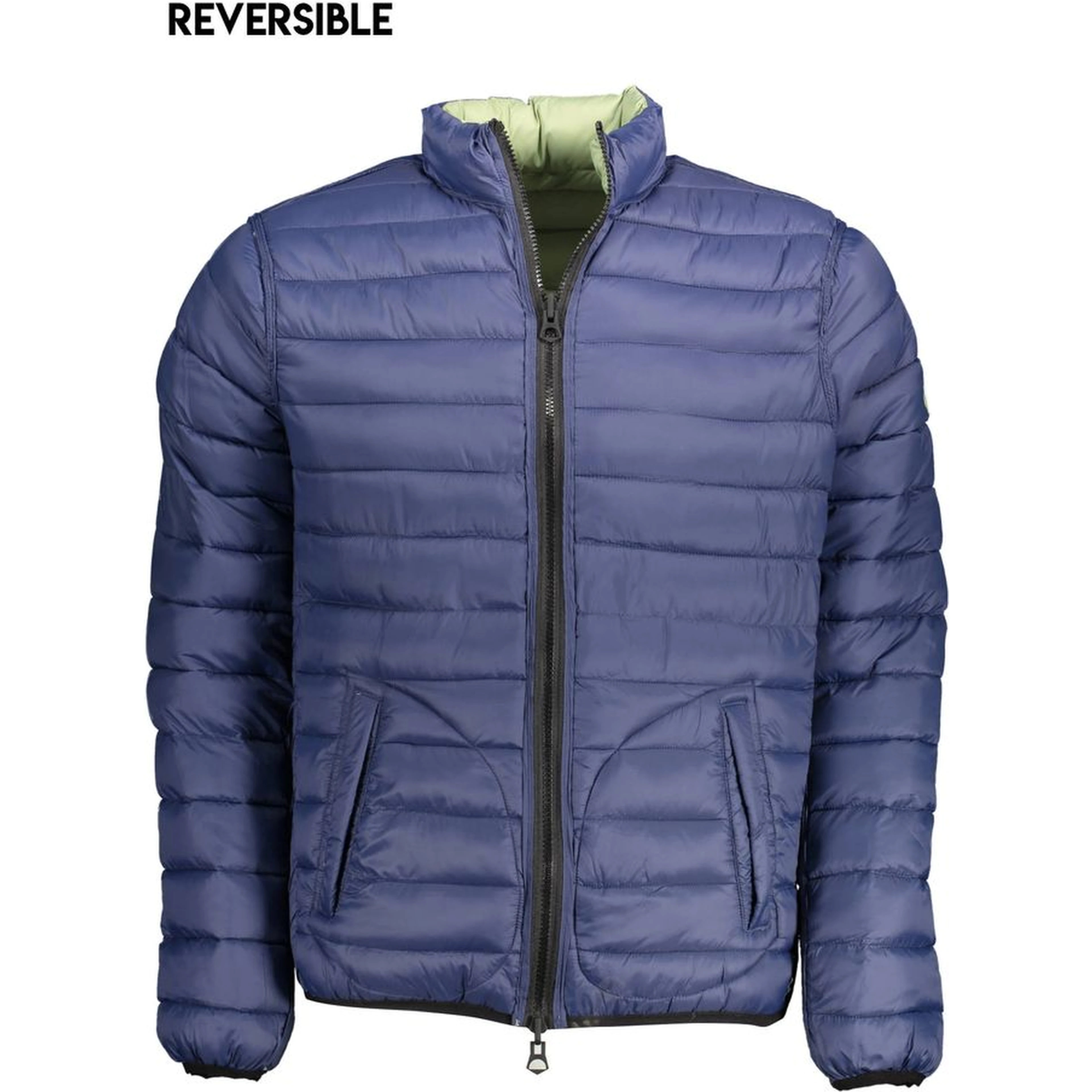 Green Nylon Men Jacket
