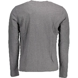 Brown Cotton Men T-Shirt