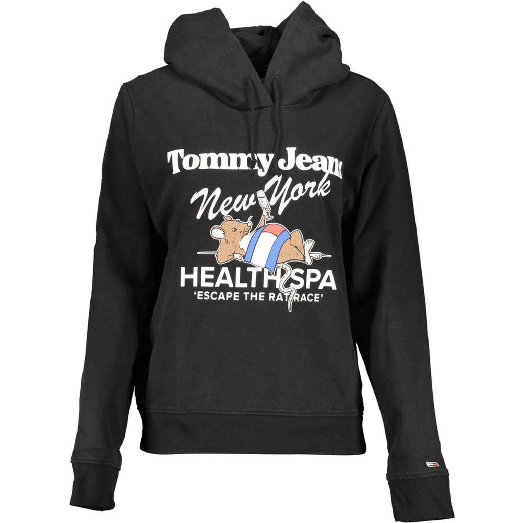 Black Cotton Women Sweater