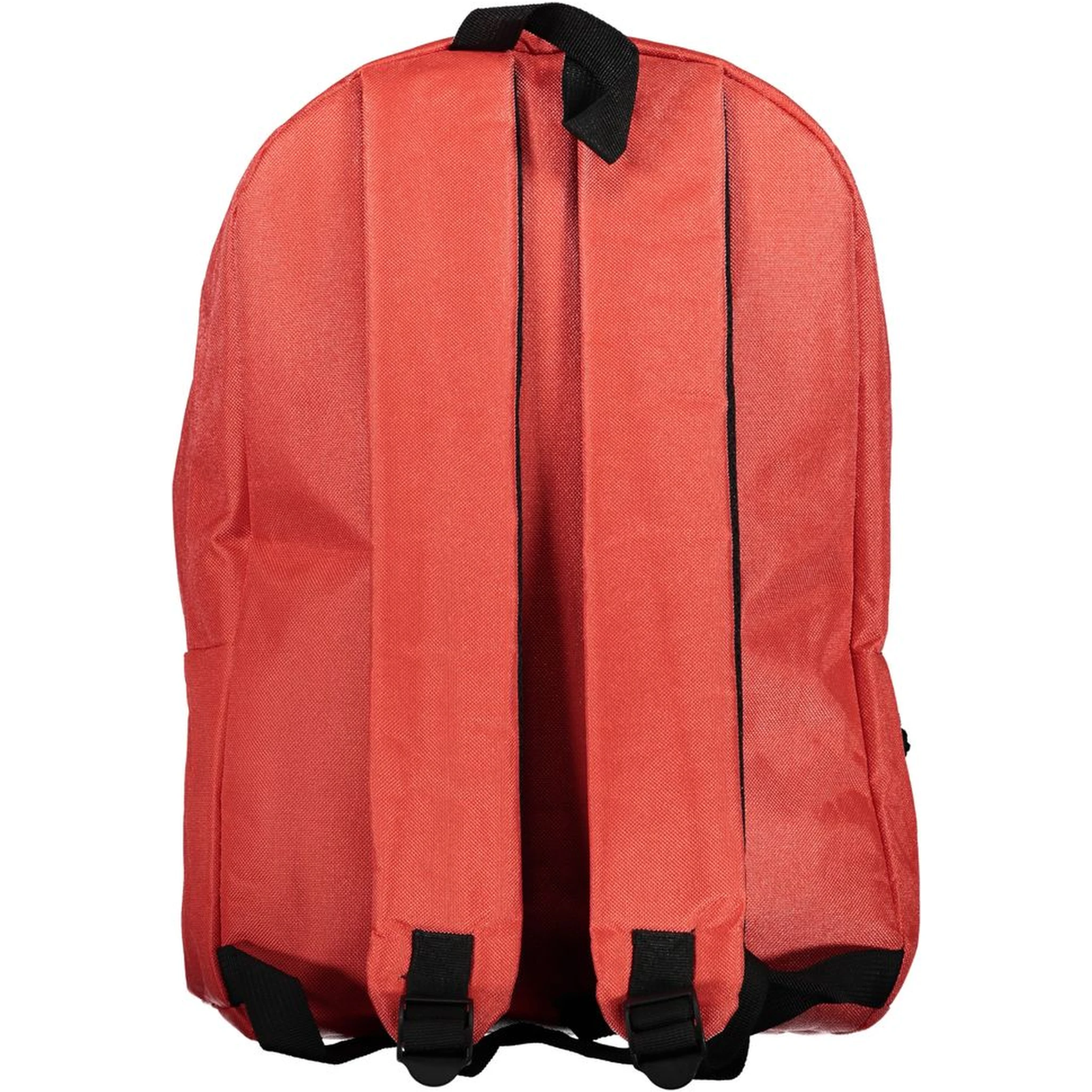 Red Polyester Men Backpack