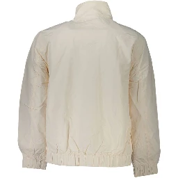 White Polyamide Men Jacket