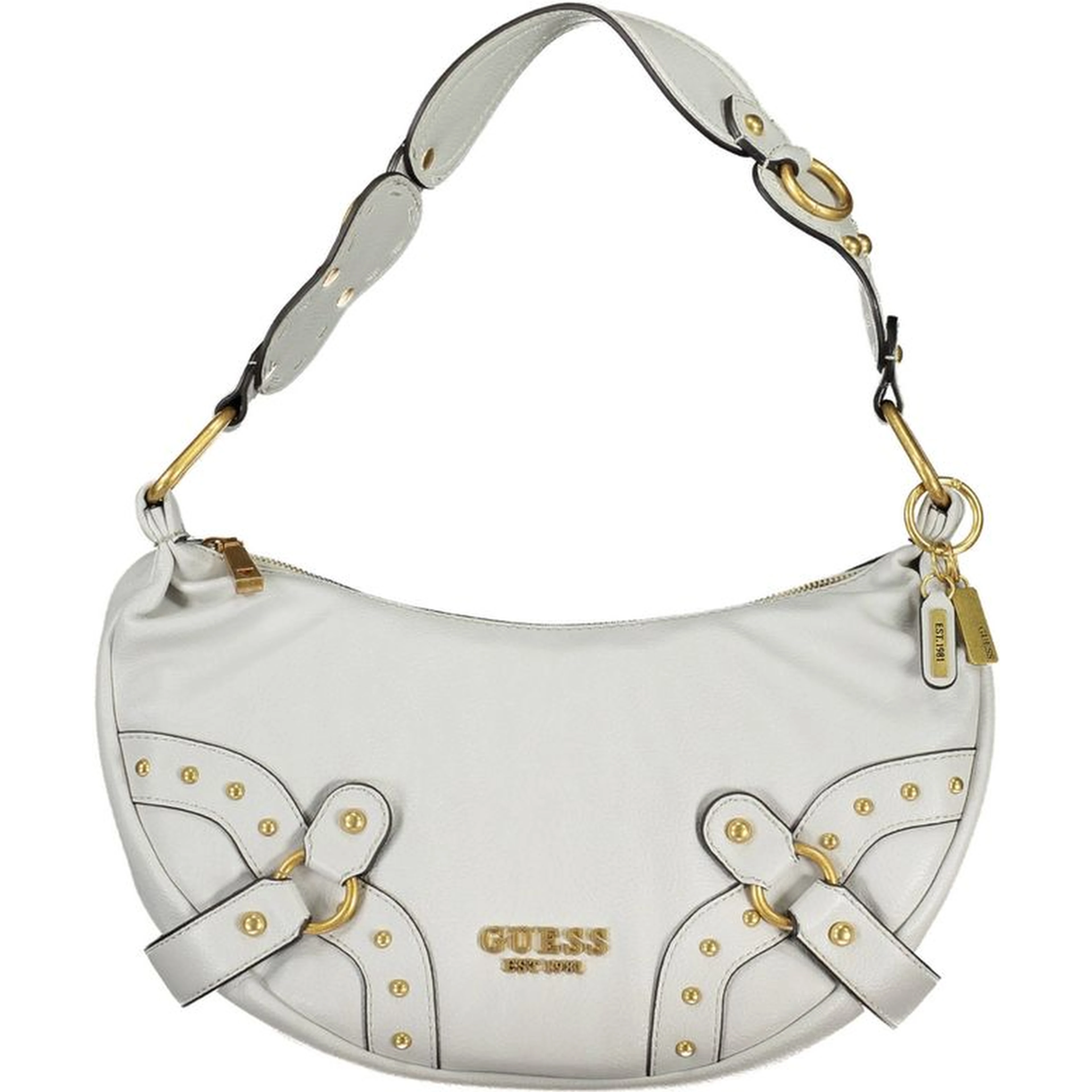 Brown Polyethylene Women Handbag