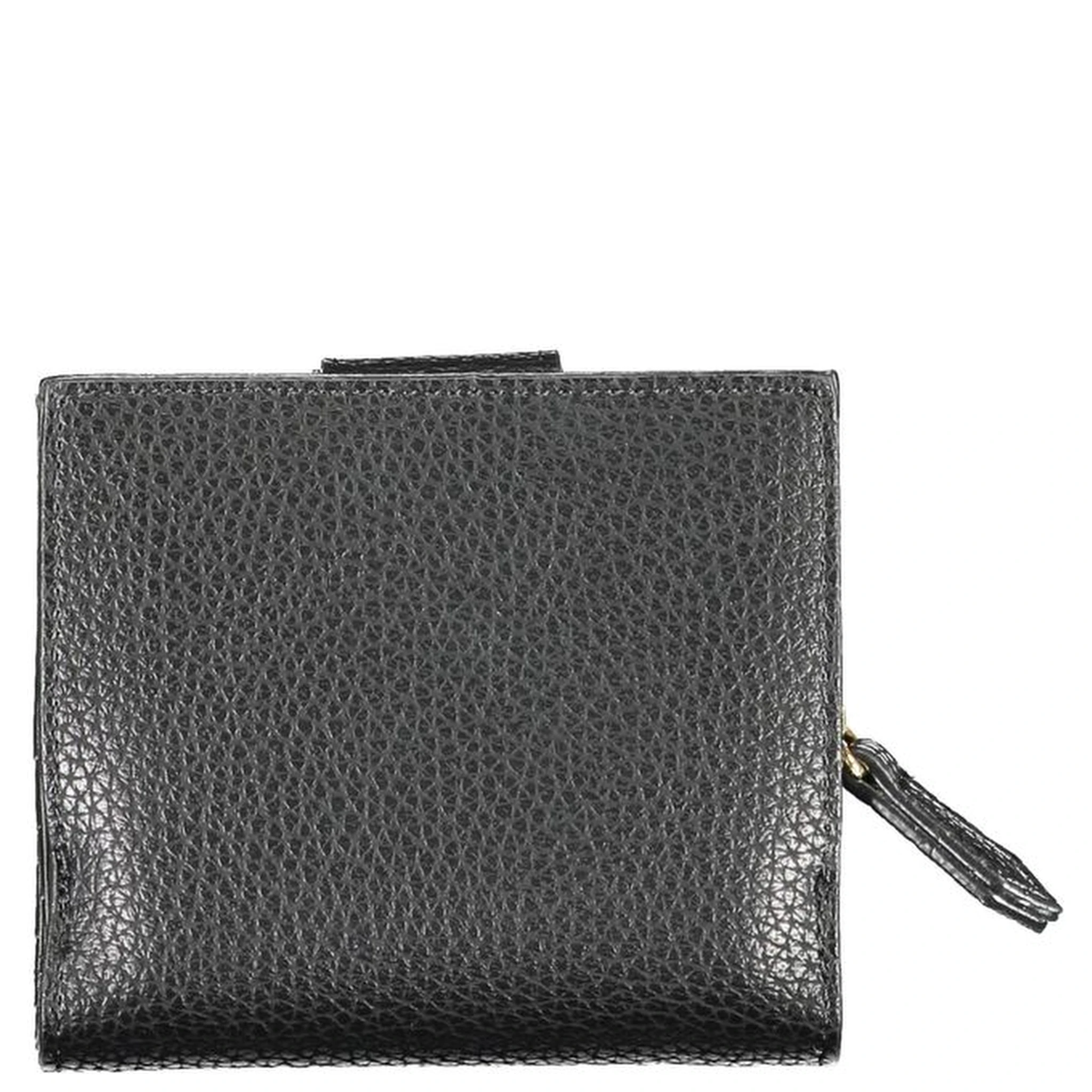 محفظة نسائية سوداء من البولي إيثيلين