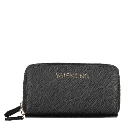 Black Polyethylene Women Wallet