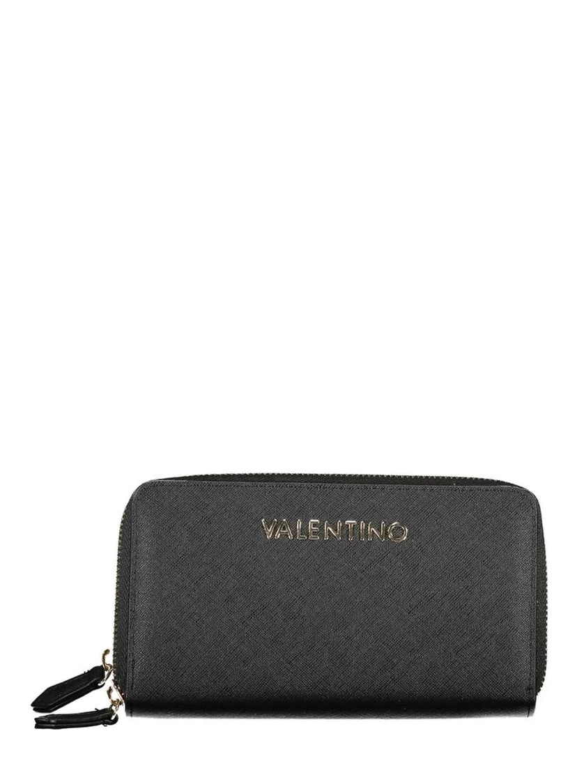 Black Polyethylene Women Wallet