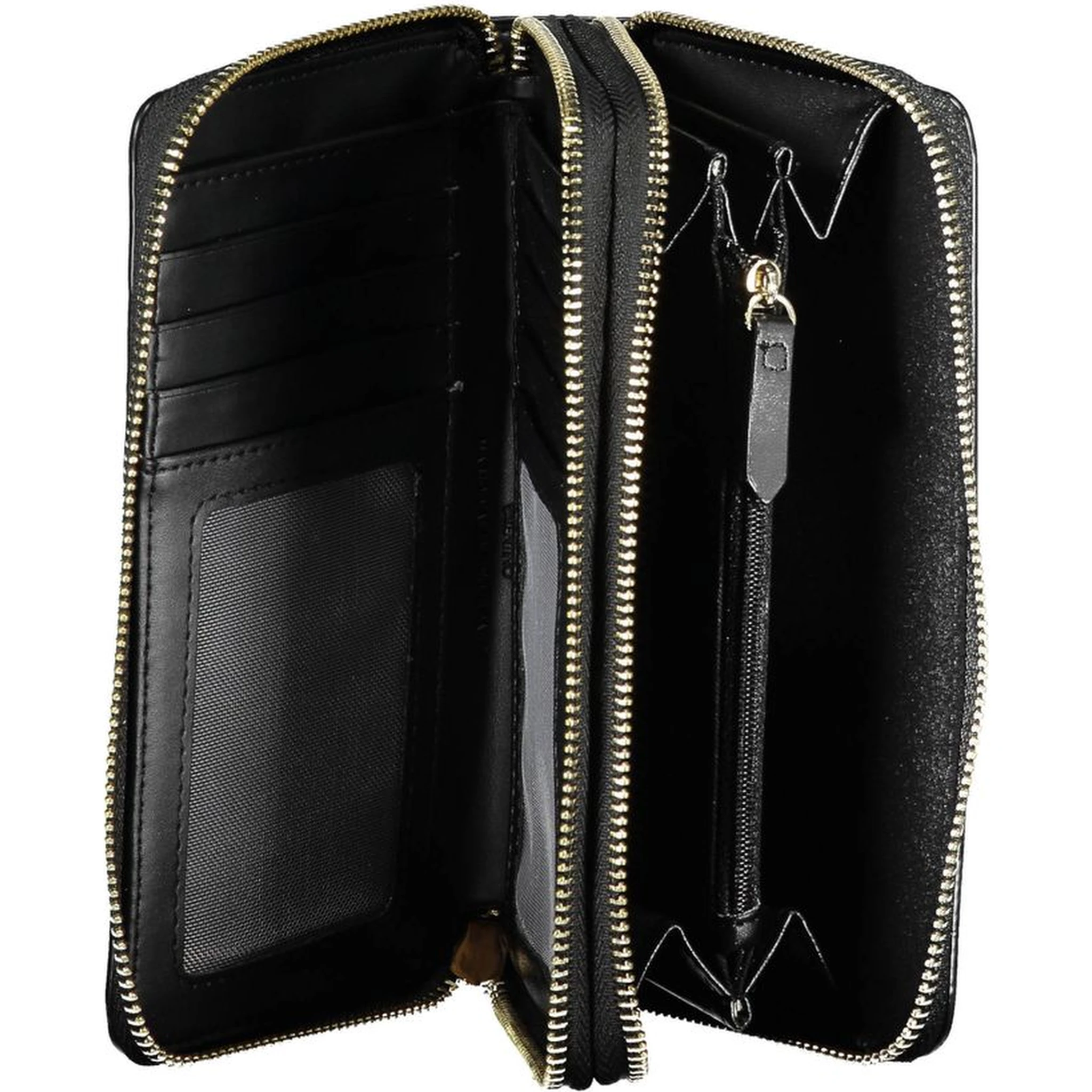 Black Polyethylene Women Wallet