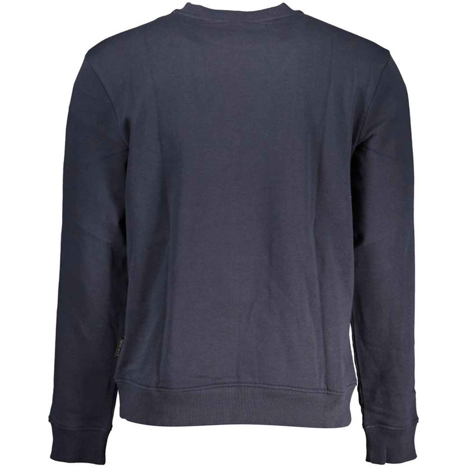 Blue Cotton Men Sweater