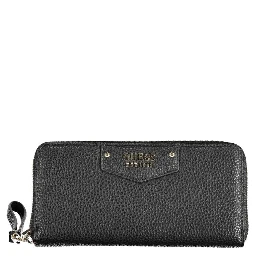 Black Polyethylene Women Wallet