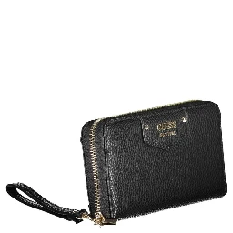 Black Polyethylene Women Wallet