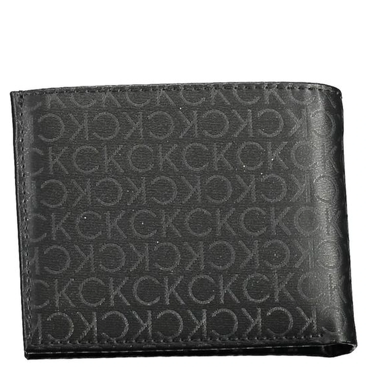 Black Polyester Men Wallet
