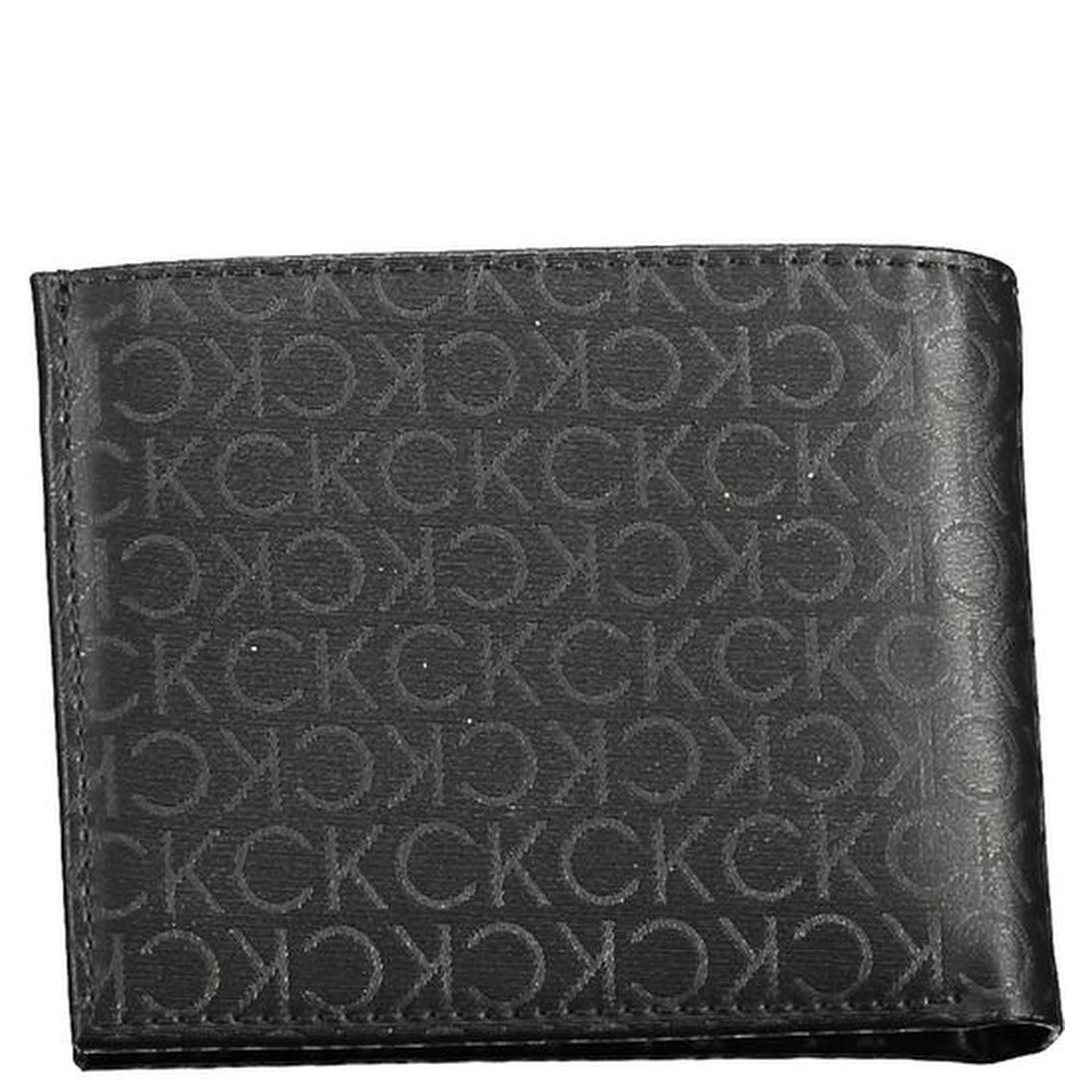 Black Polyester Men Wallet