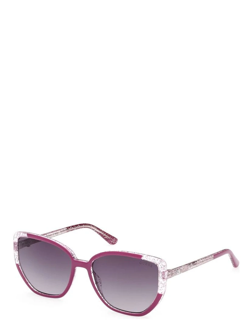 Purple Injected Women Sunglass