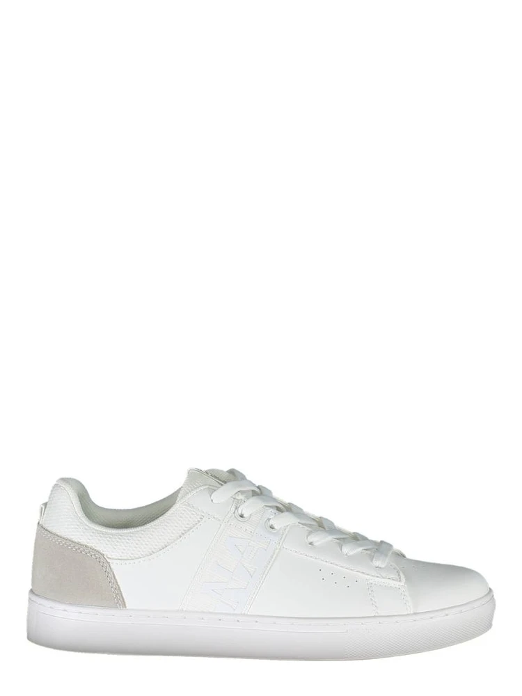 White Leather Women Sneaker
