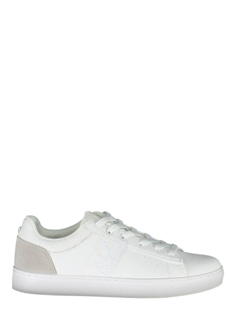 White Leather Women Sneaker