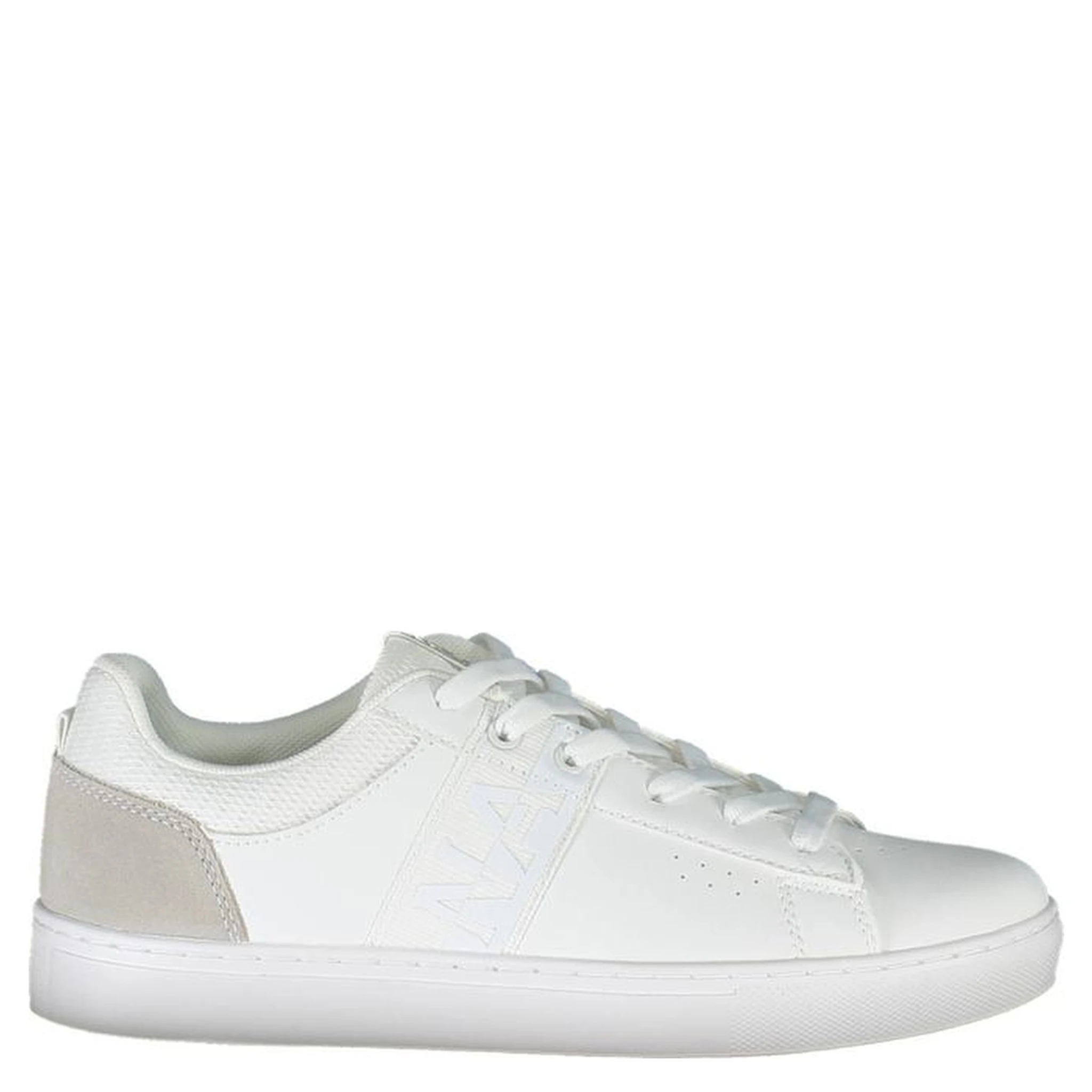 White Leather Women Sneaker