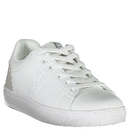 White Leather Women Sneaker