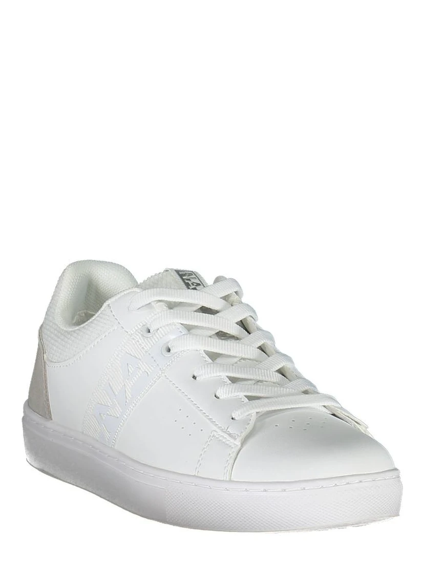White Leather Women Sneaker