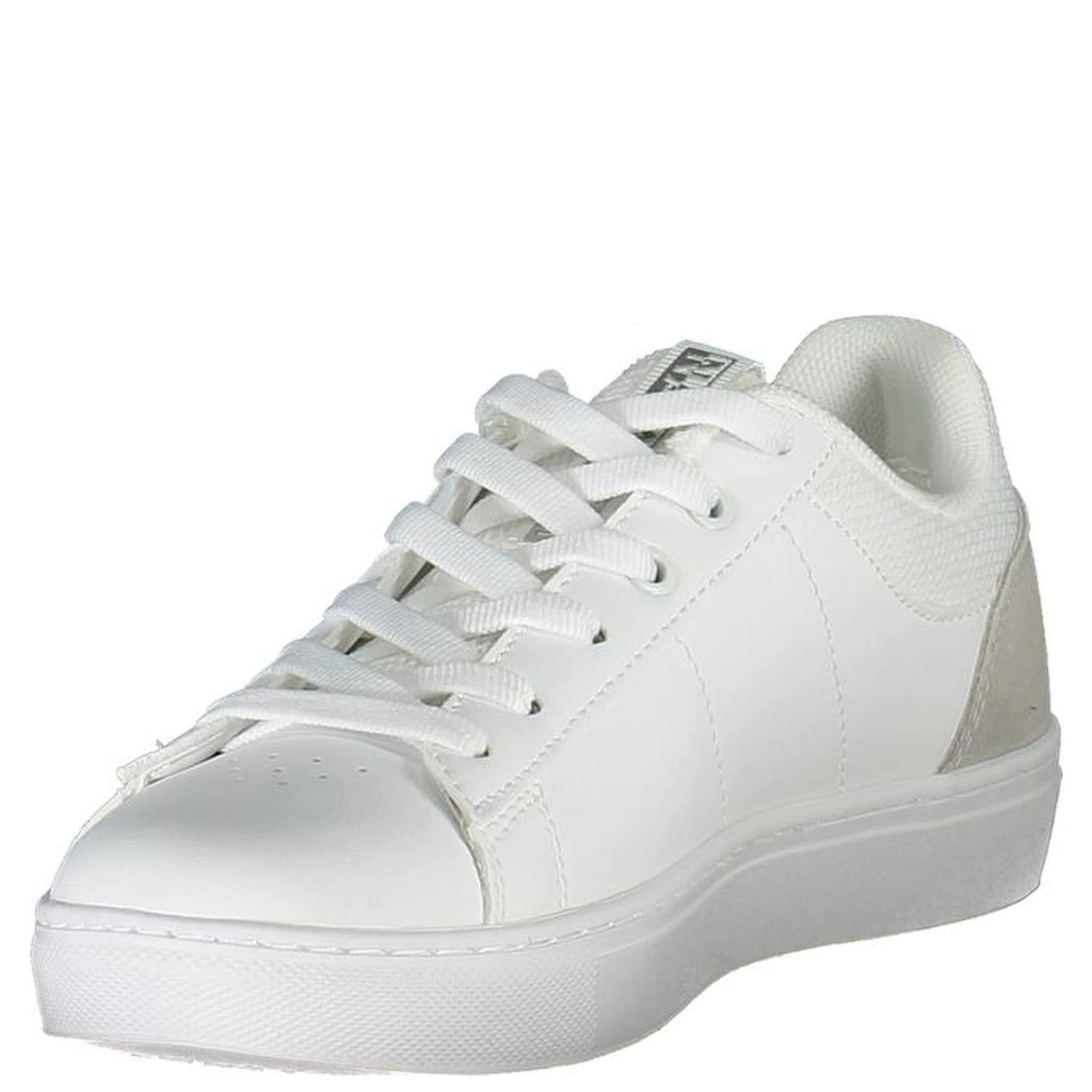 White Leather Women Sneaker