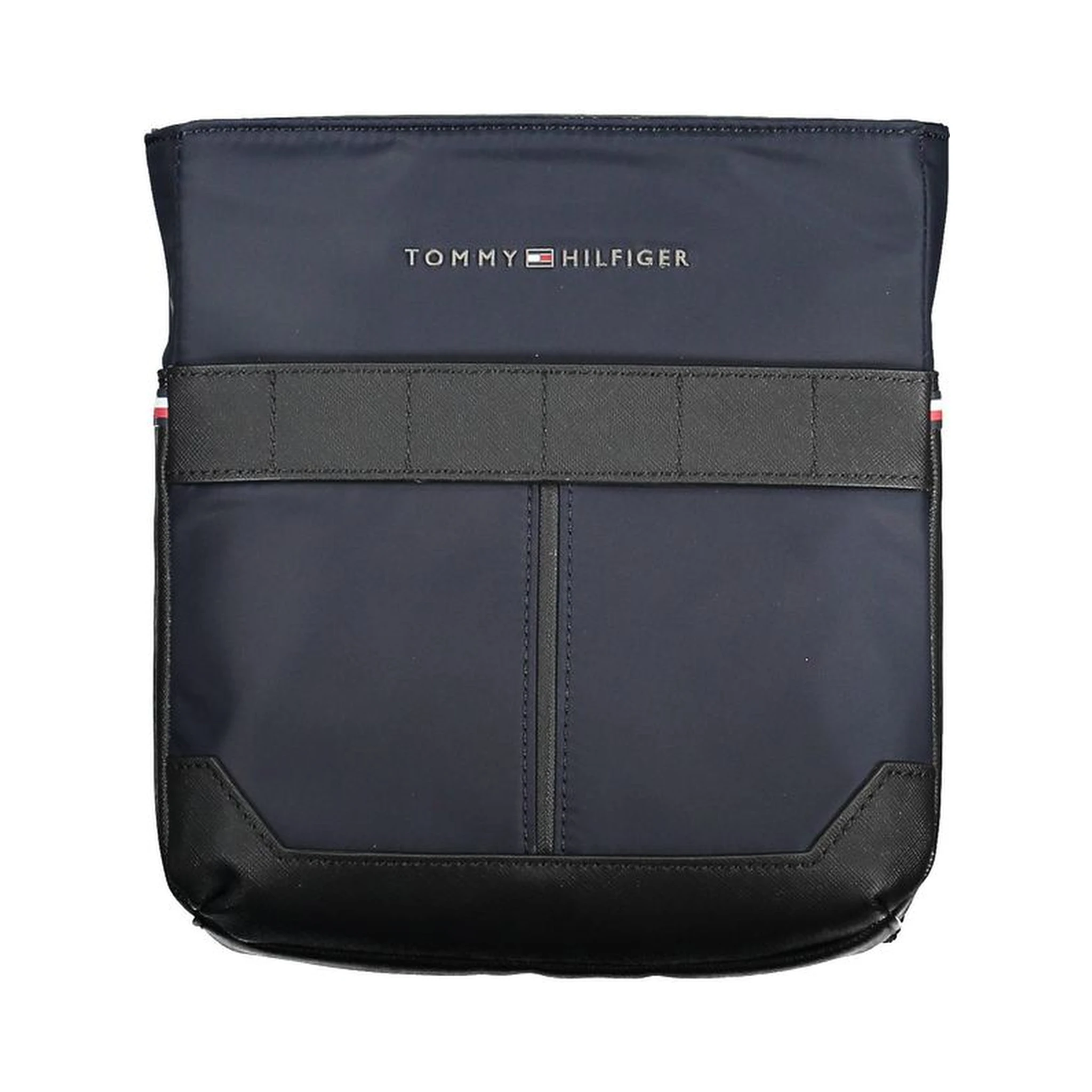 Blue Polyester Men Shoulder Bag