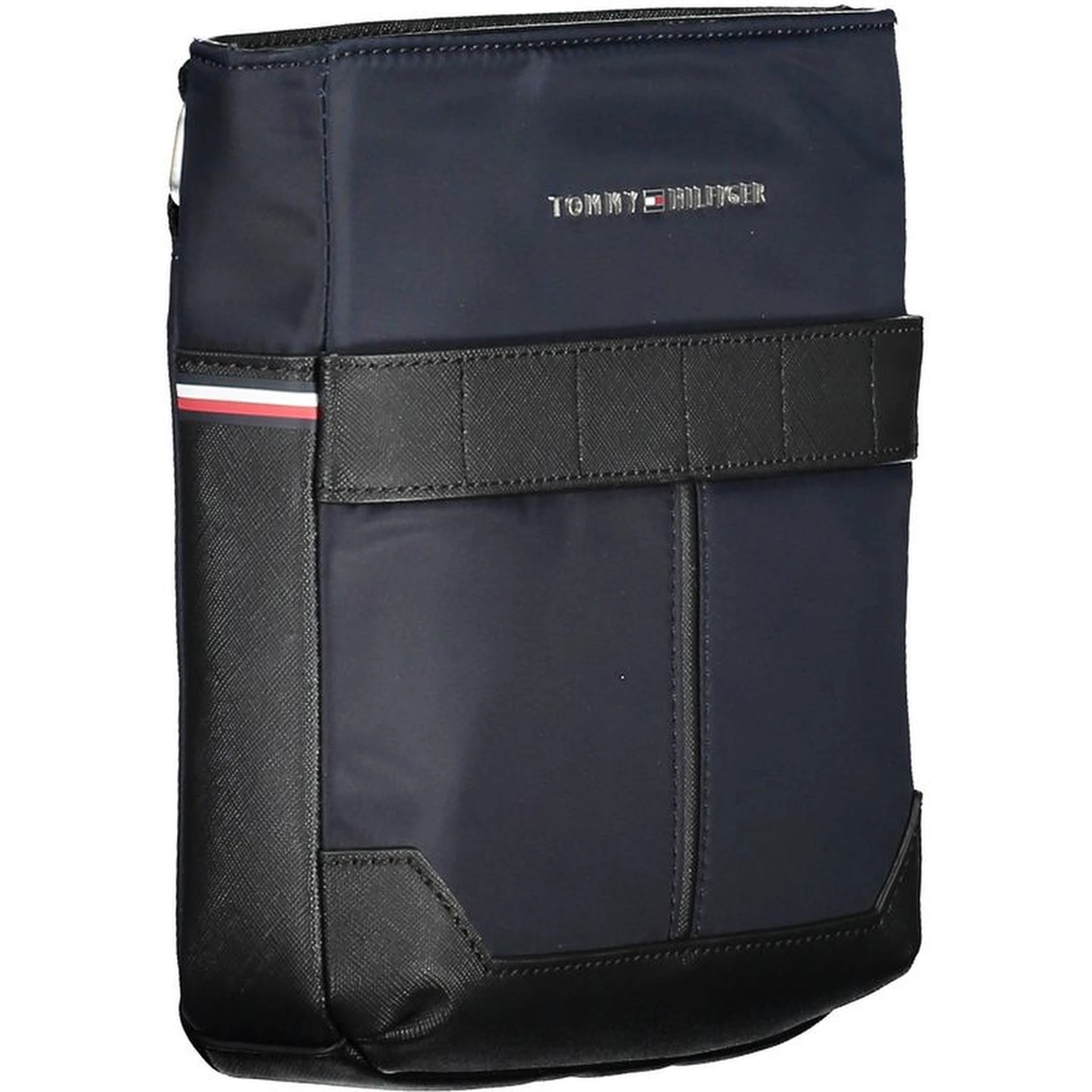 Blue Polyester Men Shoulder Bag